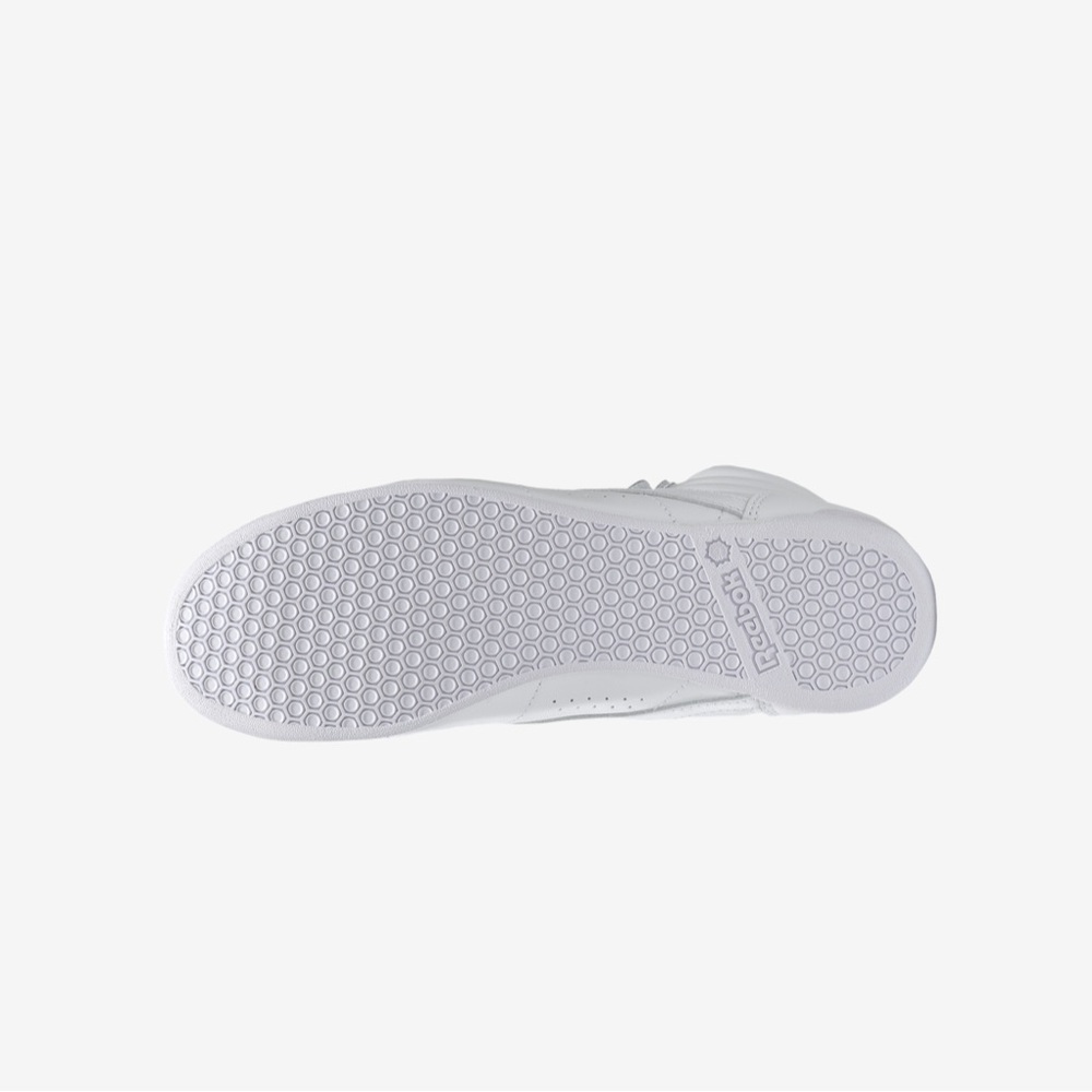 Reebok Womens freestyle Hi White - Picture 7 of 8